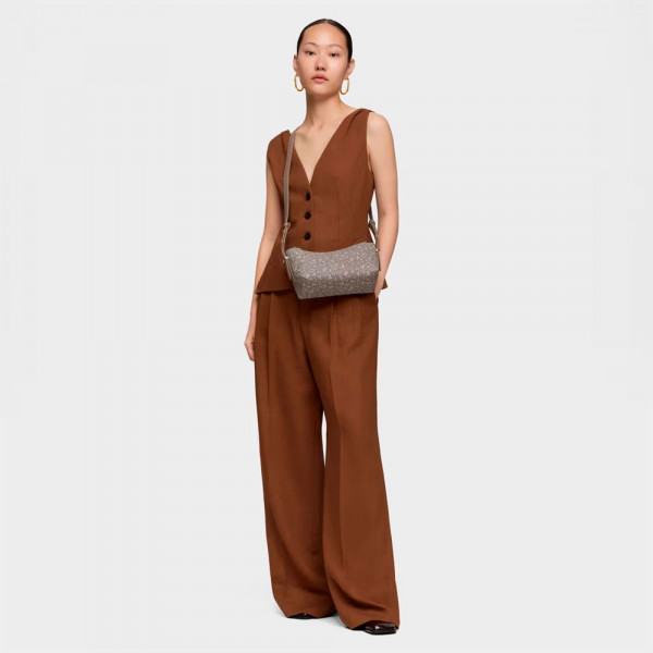 mittelgrosse-schultertasche-kaos-mini-lines-in-taupe