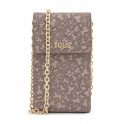Capa para celular suspensa Kaos Mini Lines taupe