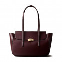 Bolso tote con solapa superior
