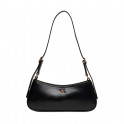 Bolso de hombro con herraje con logo monograma