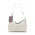 Bolso mano patch tachuelas mediano