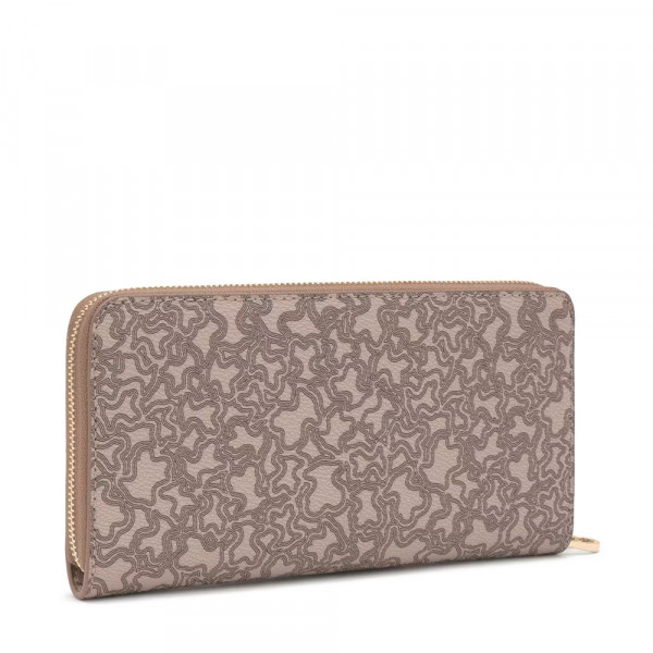 portefeuille-kaos-mini-lines-taupe