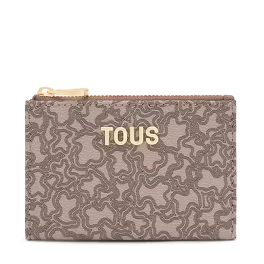 Tous Bags Carteiras e bolsas femininas Carteira porta-cartões Kaos Mini Lines taupe
