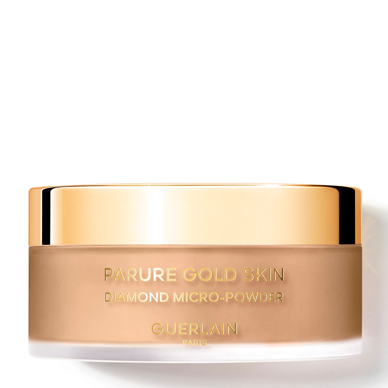 Guerlain Fondotinta Parure Gold Skin Diamond Micro-Powder Cipria in polvere Micro-Perfection trasparente e luminosa 04 DEEP