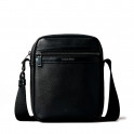 Textured zippered reporter bag