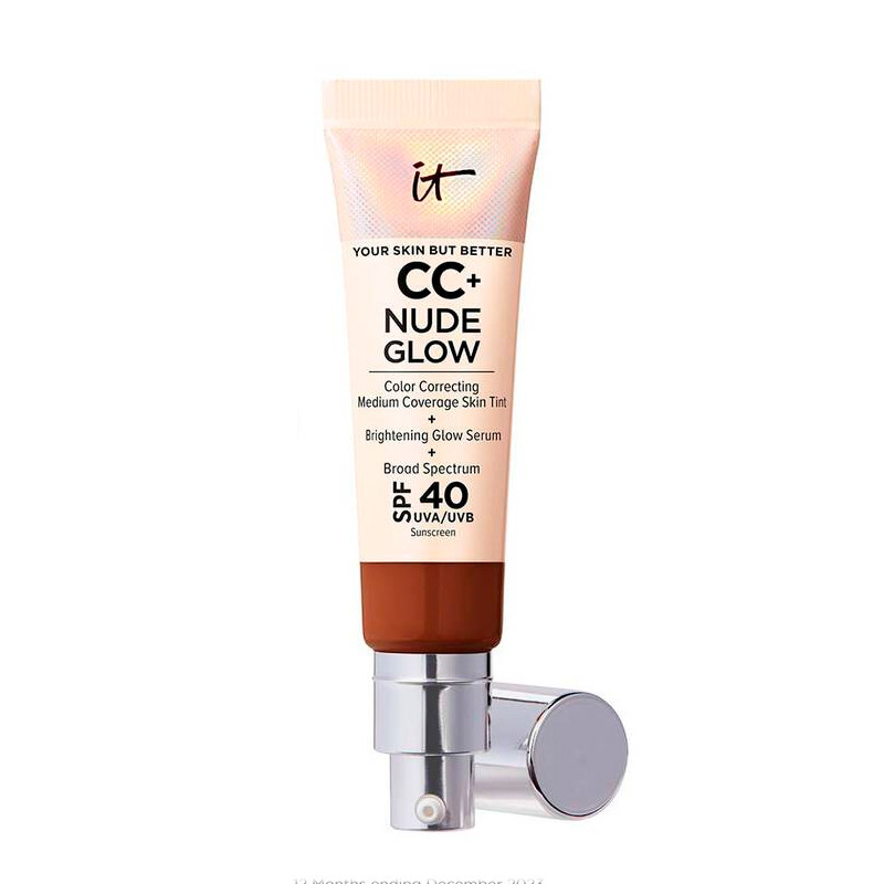 It Cosmetics Fondotinta CC+ Nude Glow leggero Crema CC DEEP
