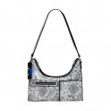 Small two-tone detachable bag
