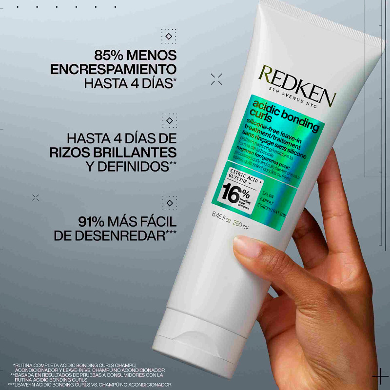 Redken Leave-in Acidic Bonding Curls Tratamiento Sin Aclarado De Reparación – imagen 3