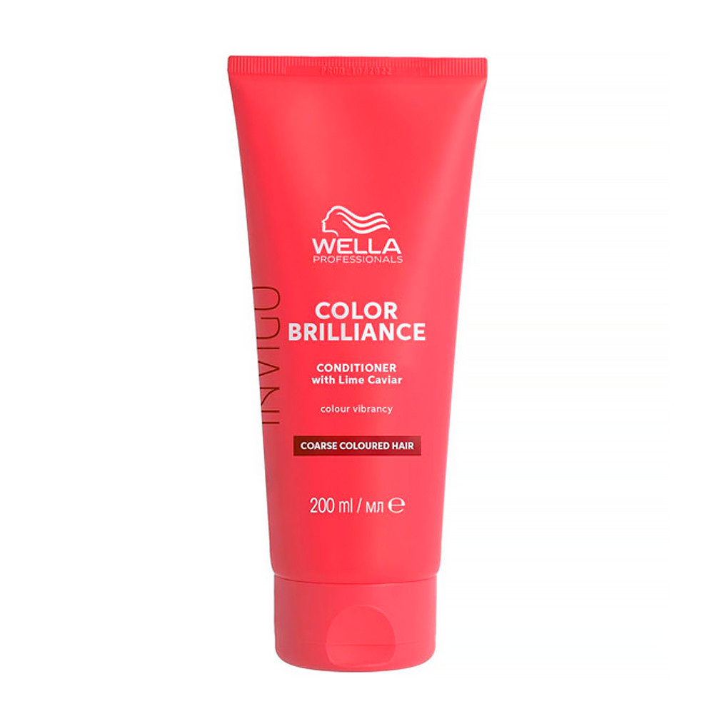 Wella Professionals INVIGO COLOR BRILLIANCE Acondicionador Intensificador del Color - Brillo intenso y protección -Para cabello grueso 250ml
