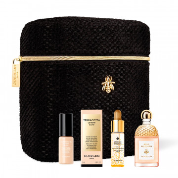 Borsa da toilette Guerlain Miniatures in regalo