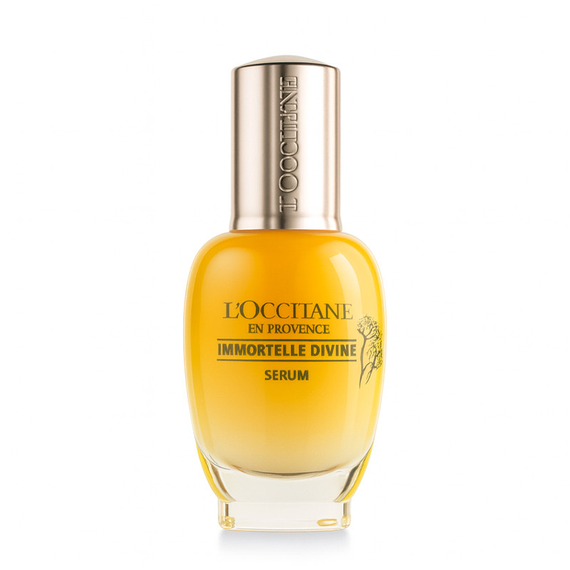 L'occitane Women's Cream Face Skin Care Serum Divine Immortelle Anti-Aging Serum