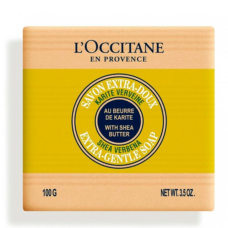 L'occitane Women's Light Bath Products For Verbena Karité Extra Doux Soap Solid Soap