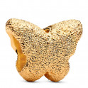 Mini breloque papillon texturée en or 14 carats 764046C00