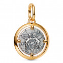 Pingente de medalhão de cupido 764088C01