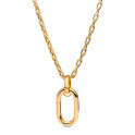 Collar De Cadena De Eslabones Grandes