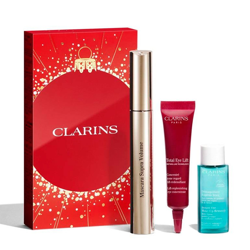 Clarins Trattamenti Occhi Mascara Supra Volume Set