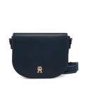 Bolso saddle mensajero con inscripción
