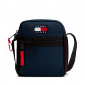 Borsa reporter con tracolla e logo