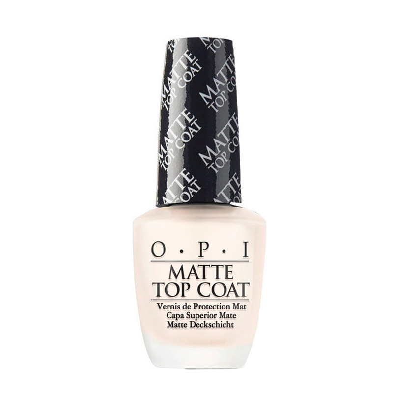 O.p.i Dark/Light Nail Polish Top Coat Matte Matte Finish Nail Polish