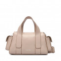Convertible jacquard crossbody handbag