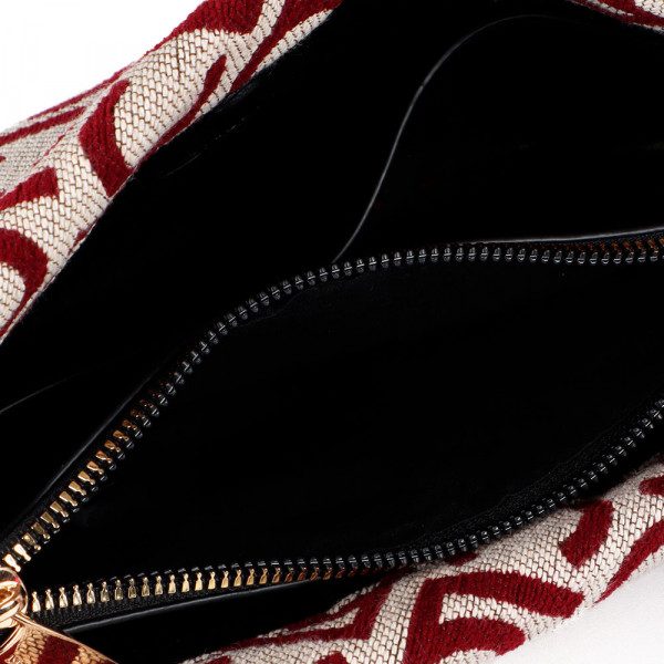 flocked-lc-jacquard-fabric-shoulder-bag