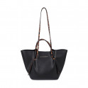 Mini-Shopper mit Animal-Print-Details