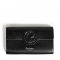 Embossed monogram wallet