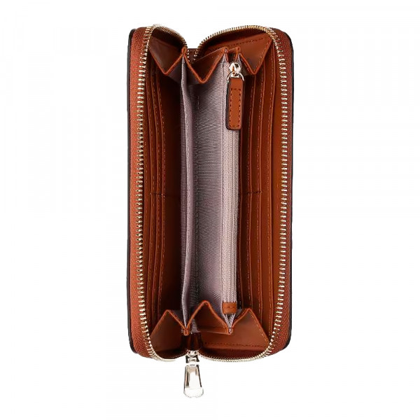 cartera-grande-con-cremallera-alrededor-y-logotipo cartera-grande-con-cremallera-alrededor-y-logotipo