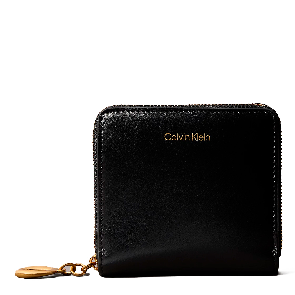 Calvin Klein Jeans Women's Wallets And Purses Leather Wallet With Zipper