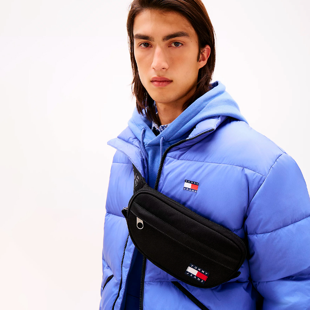 Tommy Hilfiger Bags Mochilas e bolsas de cintura para homens Pochete Essencial com Inscrição