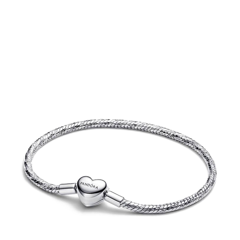 Pandora Armbänder Schlangenkettenarmband Mit Herzverschluss 594236C00