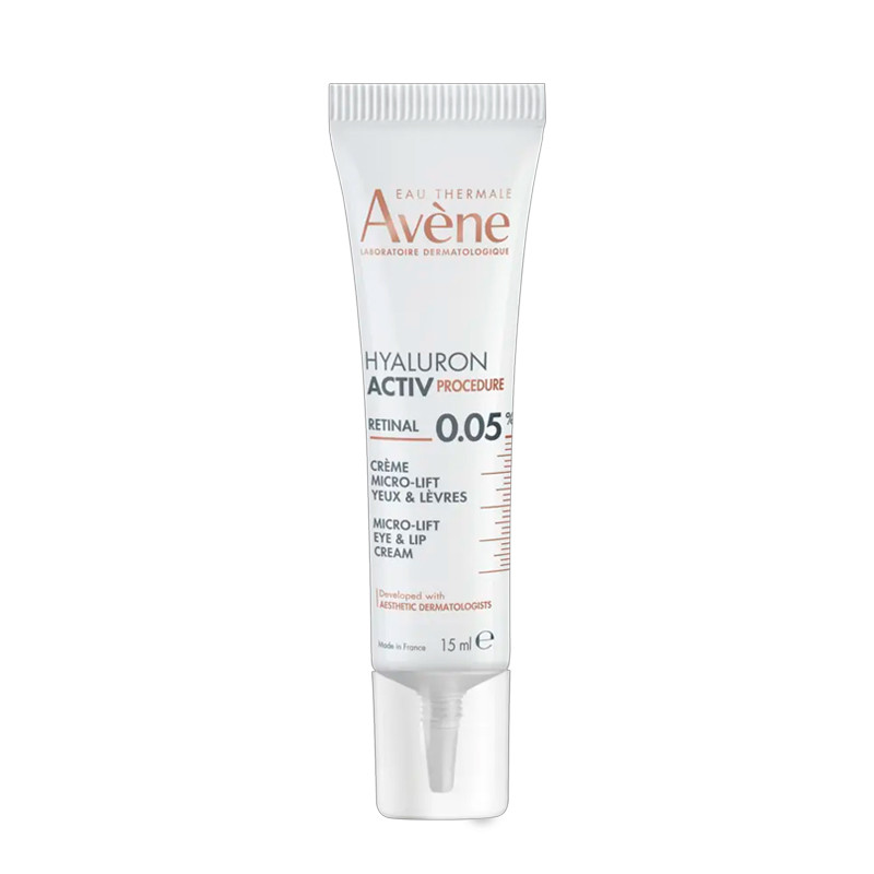 Avene Trattamenti Occhi Procedura attiva con acido ialuronico Crema contorno occhi e labbra Micro-Lift - 0,05% retinico