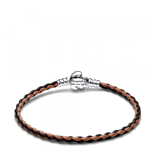 pulseira-de-couro-trancado-pandora-moments-com-fecho-do-rei-leao-da-disney-593361c01