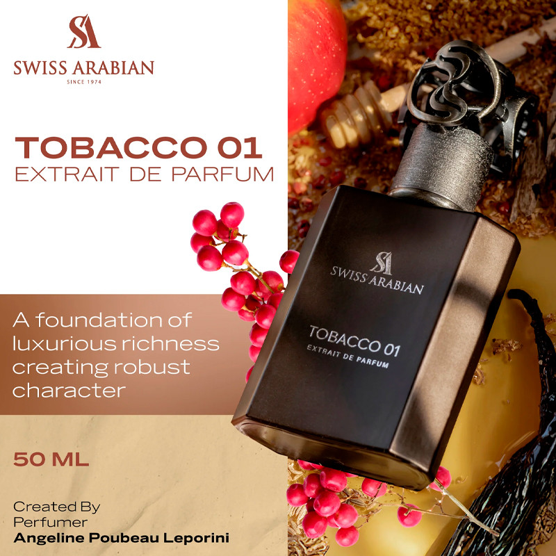 Swiss Arabian Tobacco 01 Extrait de Parfum – imagen 2