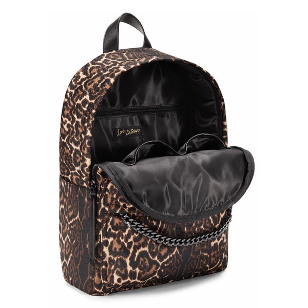 victoria secret leopard backpack