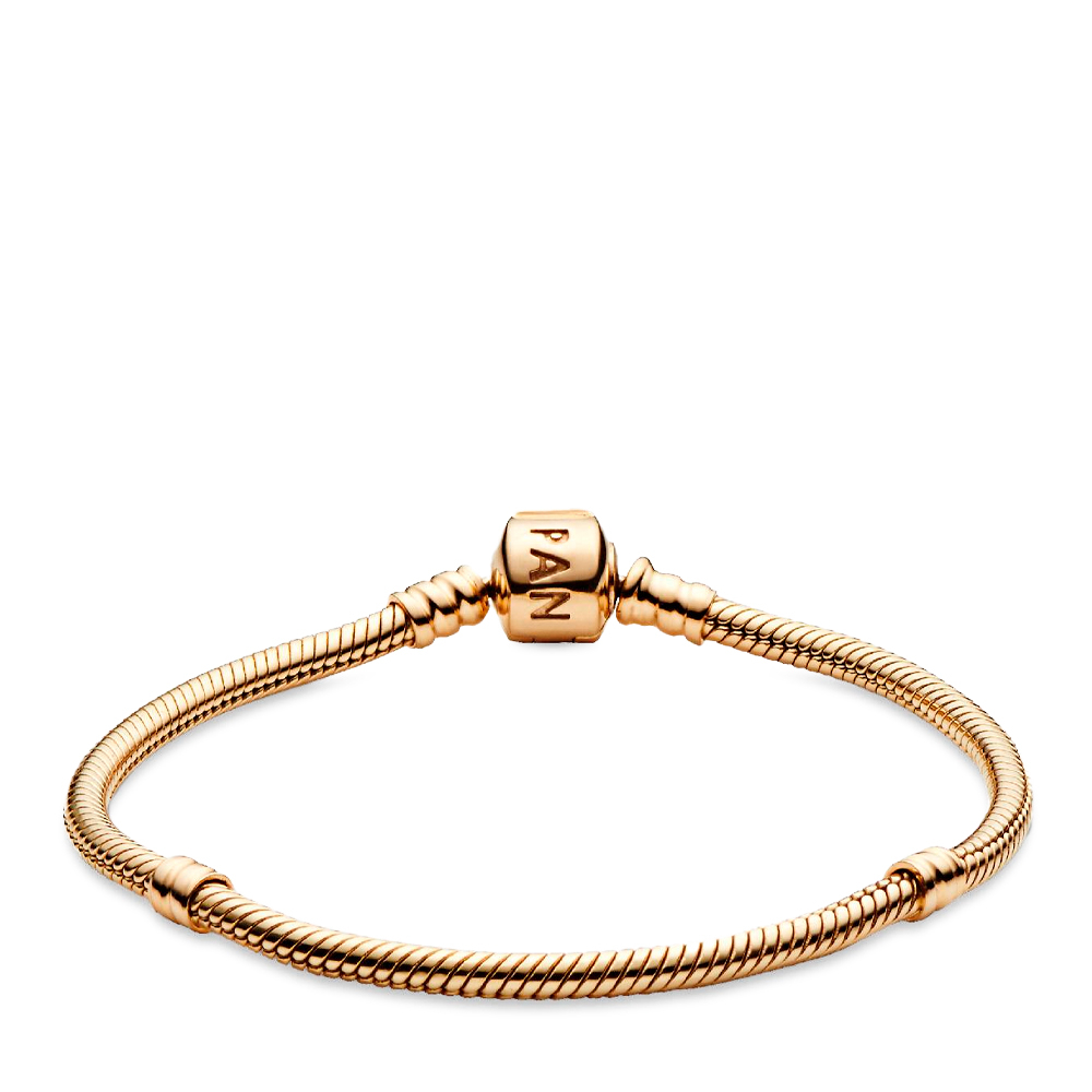 Pandora Pulsera Moments Pandora Cadena de serpiente para charms 563390C00 – imagen 2