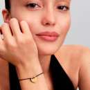 bracelet-personnalisable-cordon-noir-avec-fermoir-coulissant