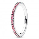 anillo-banda-brillante-rosa
