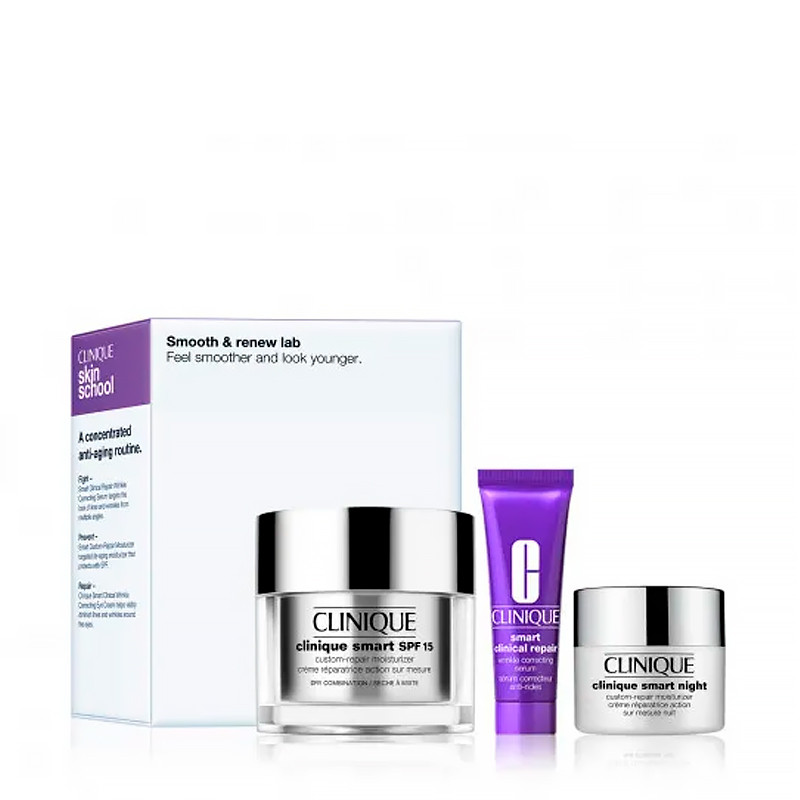 Clinique Trattamenti Viso Smart Moisturizer Spf15 Set