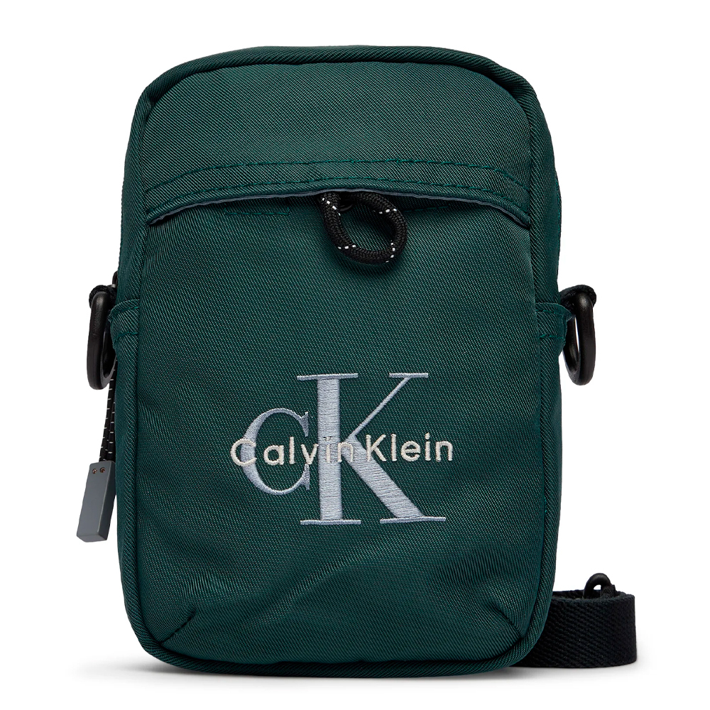 Calvin Klein Jeans Borse a tracolla, articoli da toilette e valigie per uomo BORSA A TRACOLLA SLIM REPORTER IN NYLON CON LOGO IN GRASSETTO