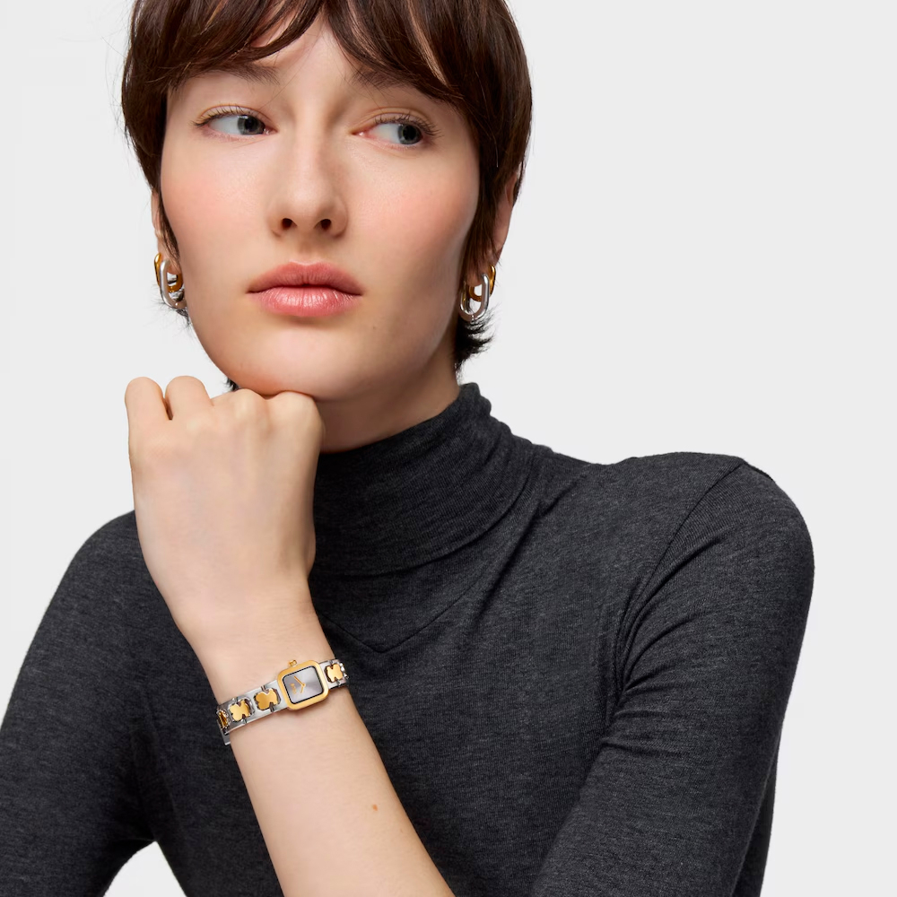 Tous Reloj Analógico Con Brazalete De Acero Y Acero Dorado Icon Time