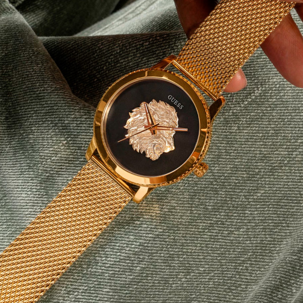 Relógio analógico em aço inoxidável GW0702G1