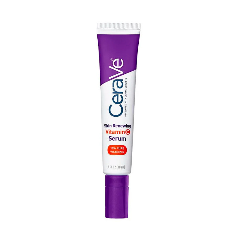 Cerave Damen Gesichtspflege Skin Renewing Vitamin C Serum Aufhellendes und regenerierendes Serum