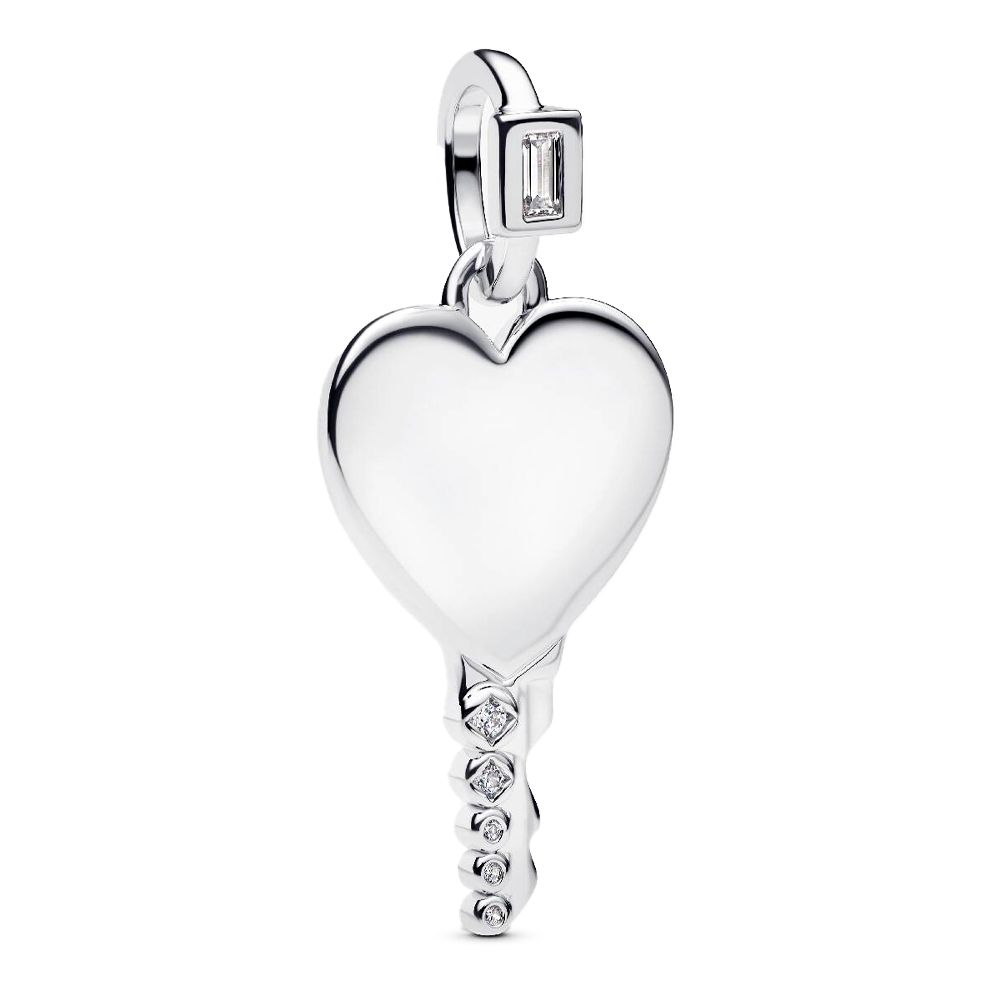 Pandora Colgante Etiqueta Grabable Llave Corazón 394353C01