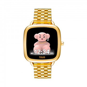 reloj-smartwatch-con-brazalete-de-acero-ipg-dorado-d-connect