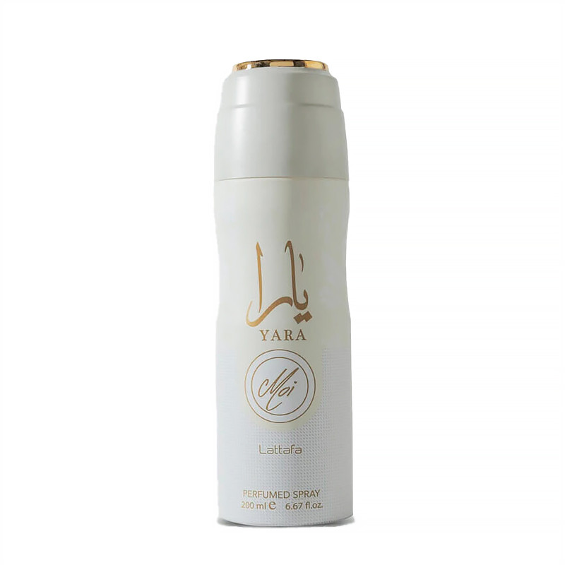 Lattafa Women's Light/Amber Yara Moi Deodorant Spray - 200 Ml Perfumes