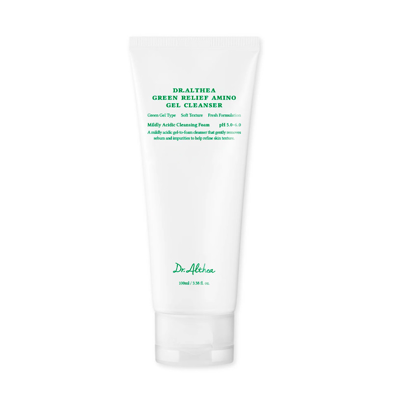 Dr. Althea Women's Green Face Skin Care Relief Amino Gel Cleanser Facial Cleansing Gel