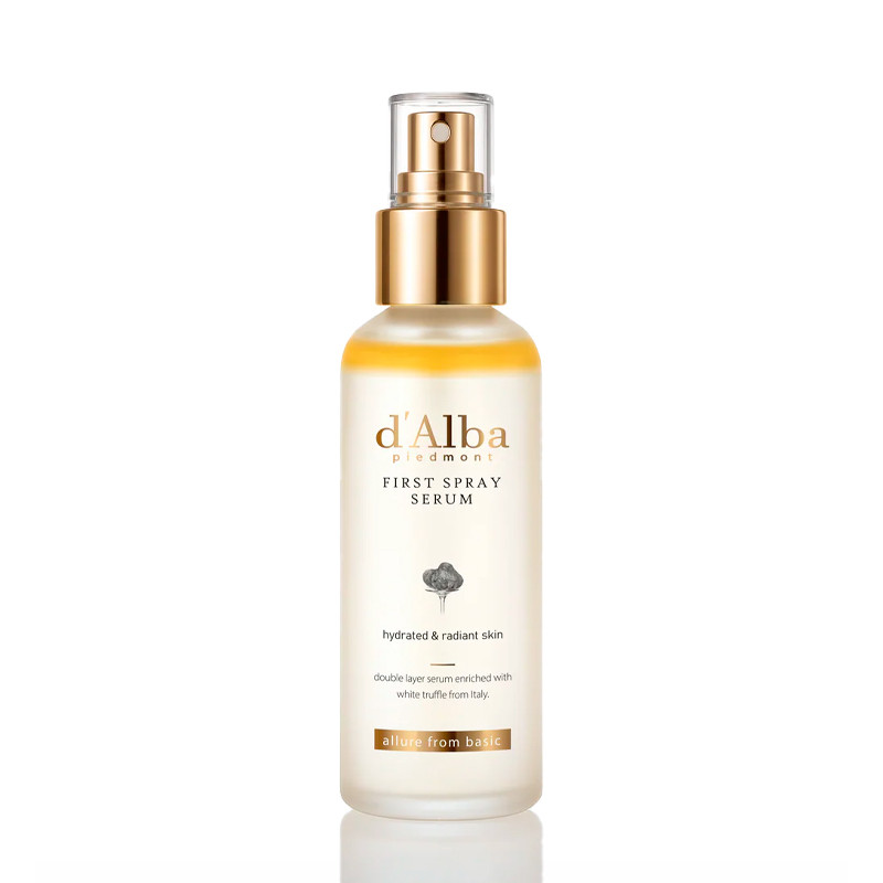 D'alba  K-Beauty White Truffle First Spray Serum Moisturizing Serum - Illuminator