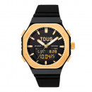 bet-analog-digital-uhr-aus-vergoldetem-stahl-mit-schwarzem-nylonarmband