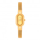 icon-oval-gold-steel-bracelet-analog-jewelry-watch
